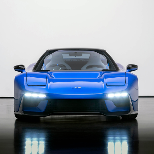 2026 JAS Motorsport Tensei Deep Blue Front View